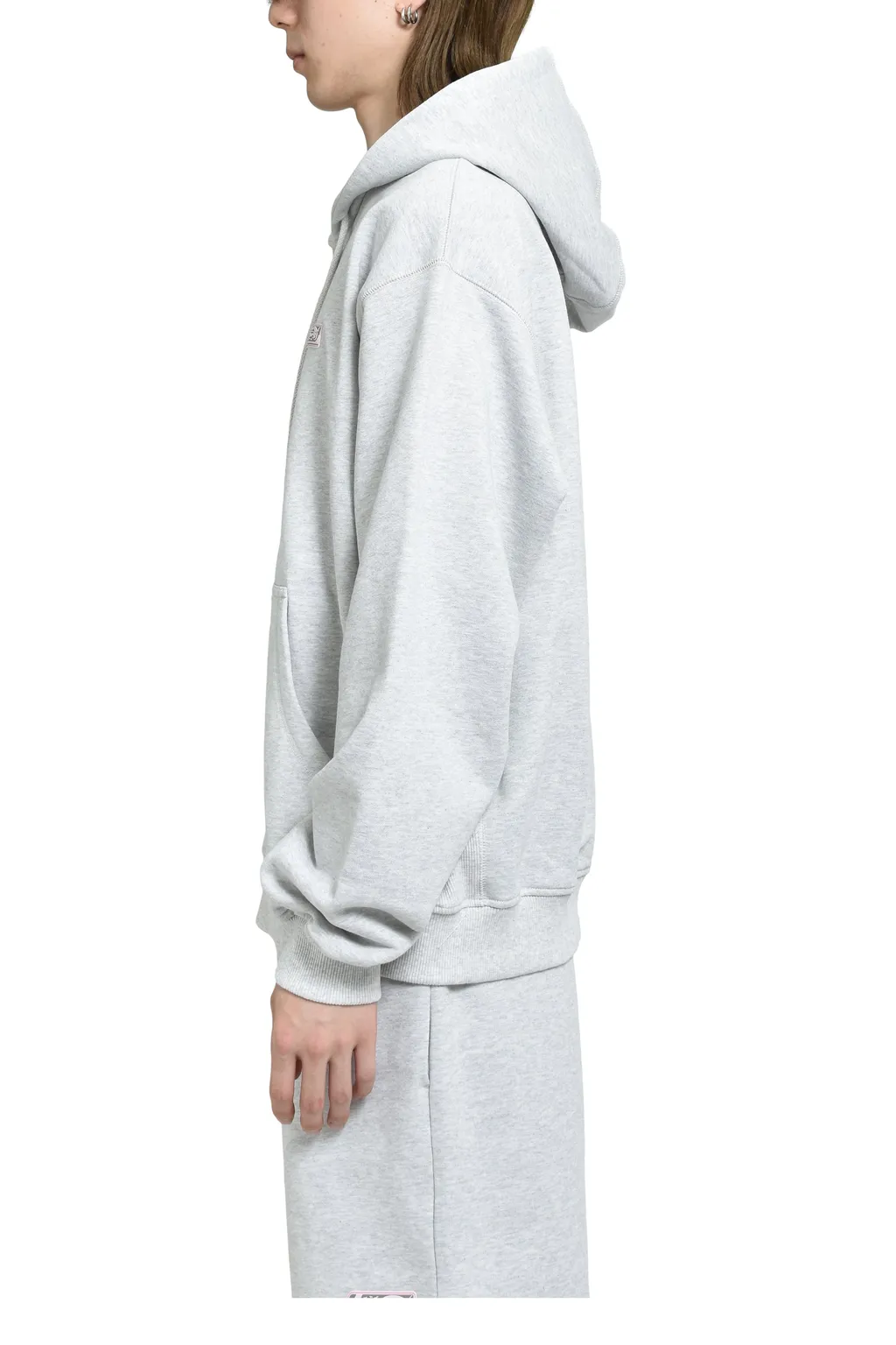 Classic Full Zip Hoodie / Gry