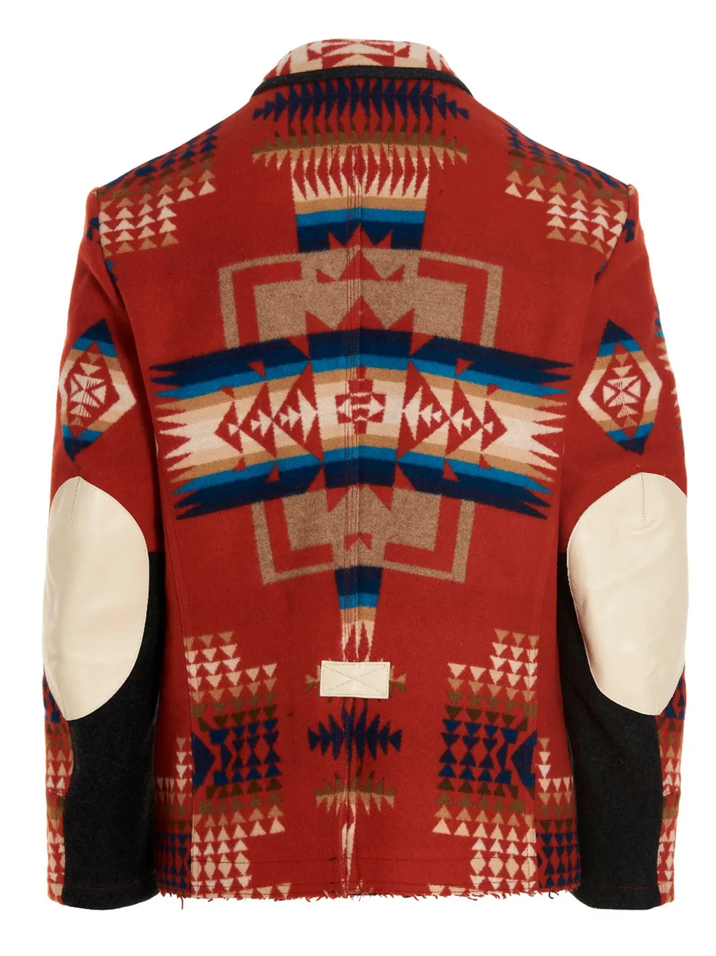 Junya Watanabe All-Over Pattern Single-Breasted Jacket