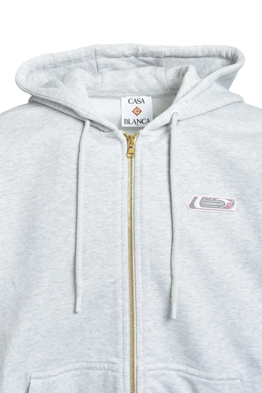 Classic Full Zip Hoodie / Gry