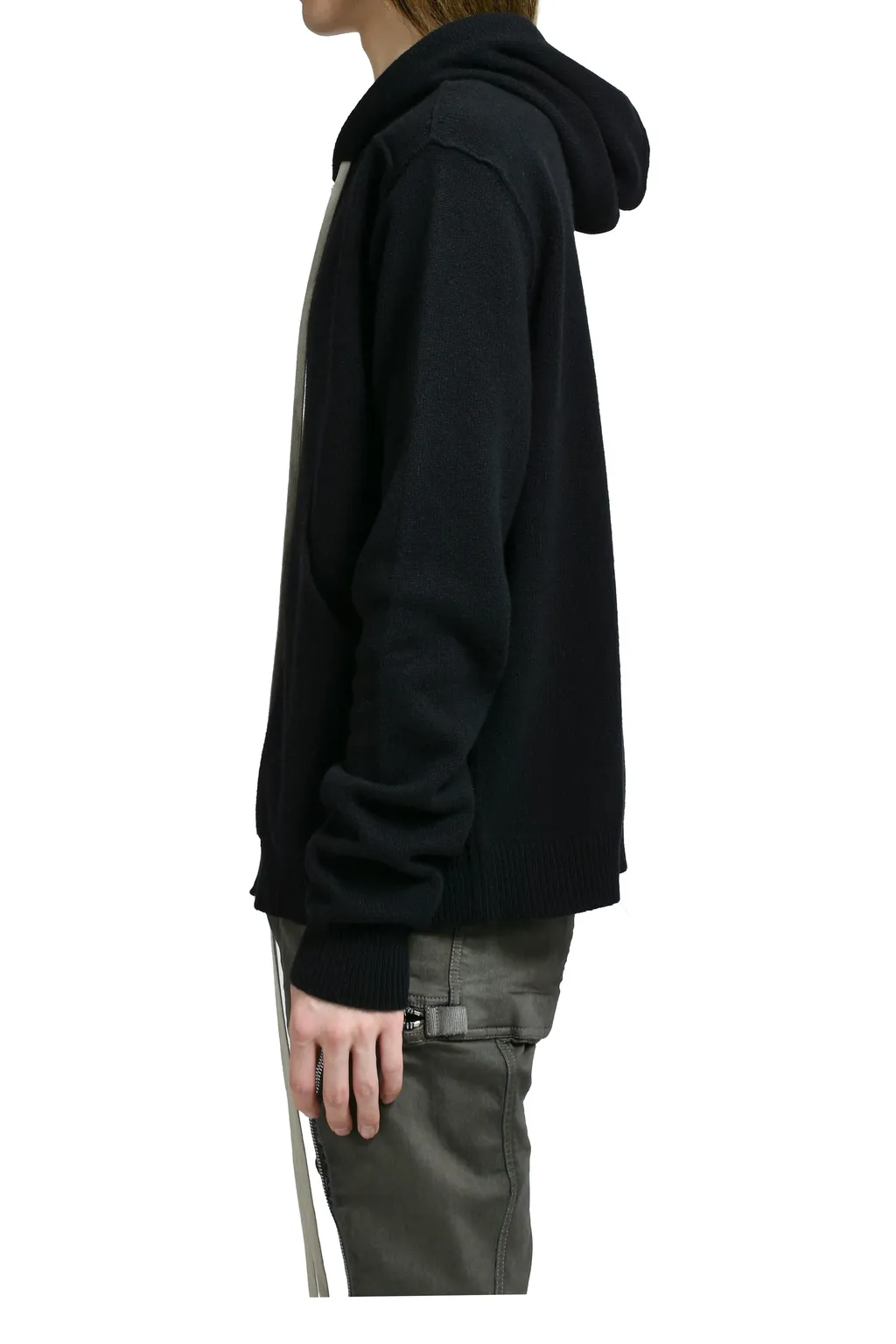 Zipped Hoodie / Black