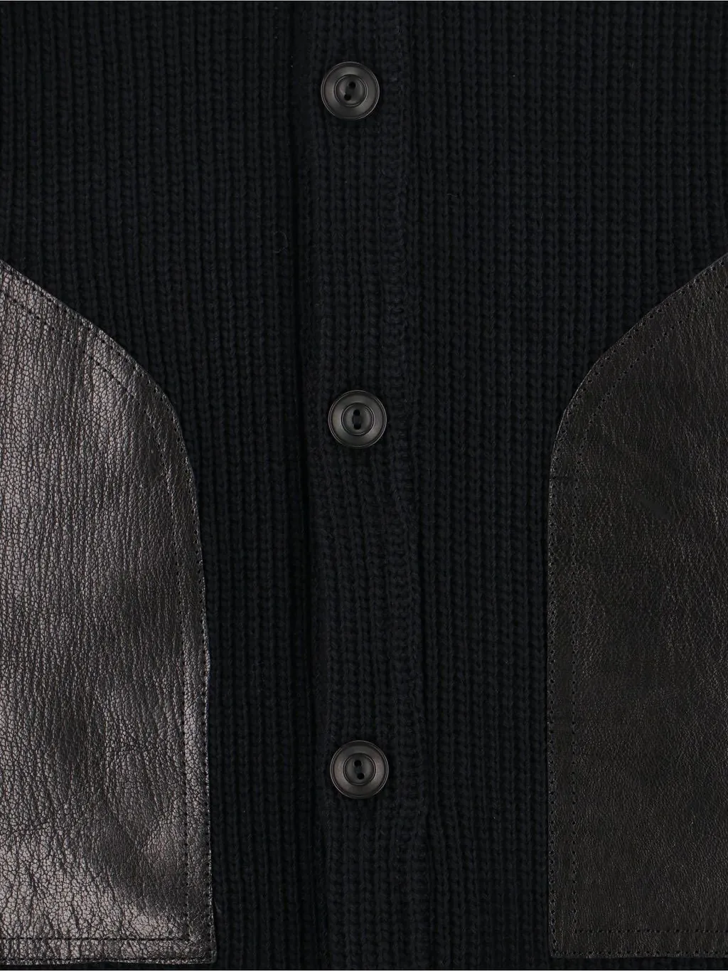 Junya Watanabe Man Long-Sleeved V-Neck Cardigan