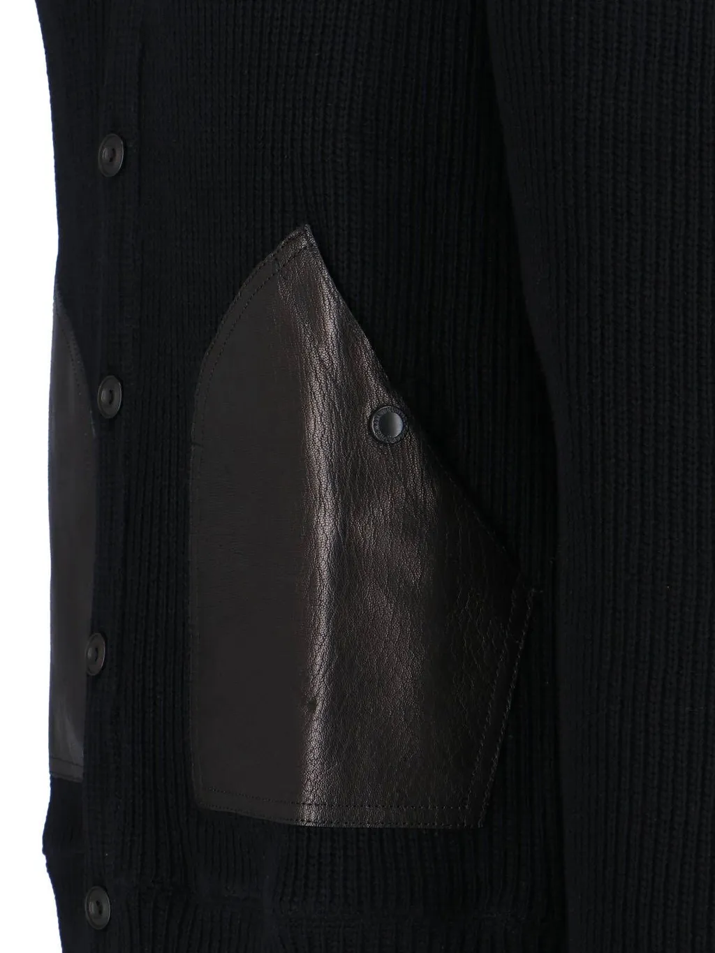 Junya Watanabe Man Long-Sleeved V-Neck Cardigan