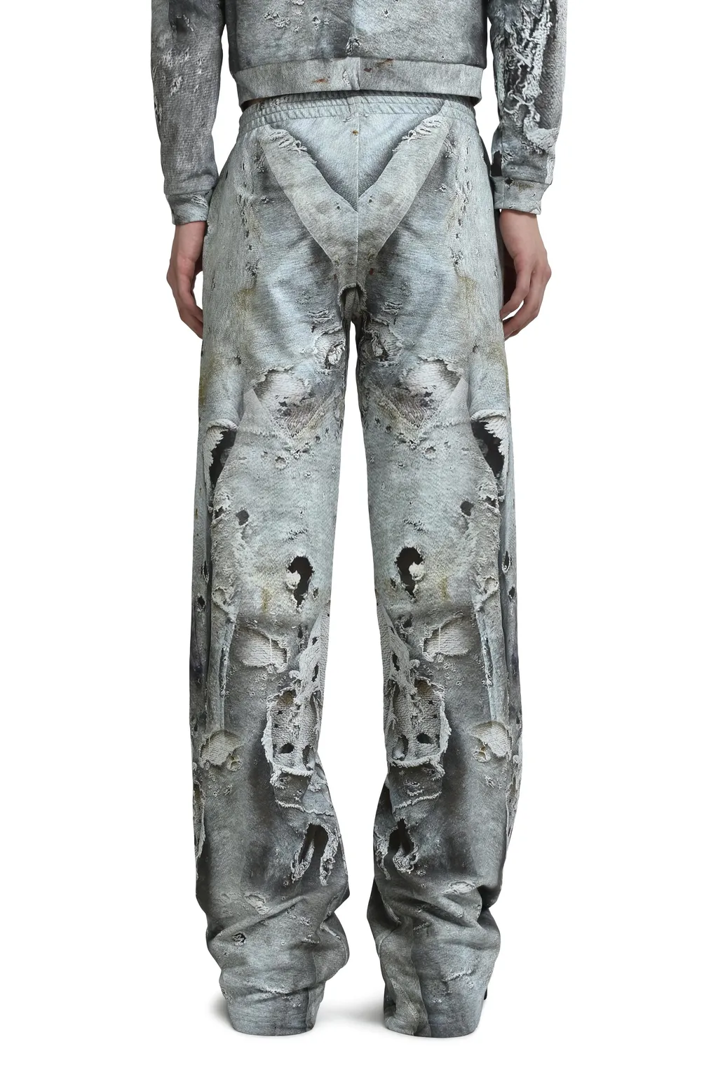 Worn Out White Jogger / Wht