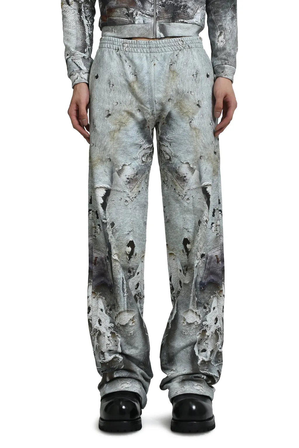 Worn Out White Jogger / Wht