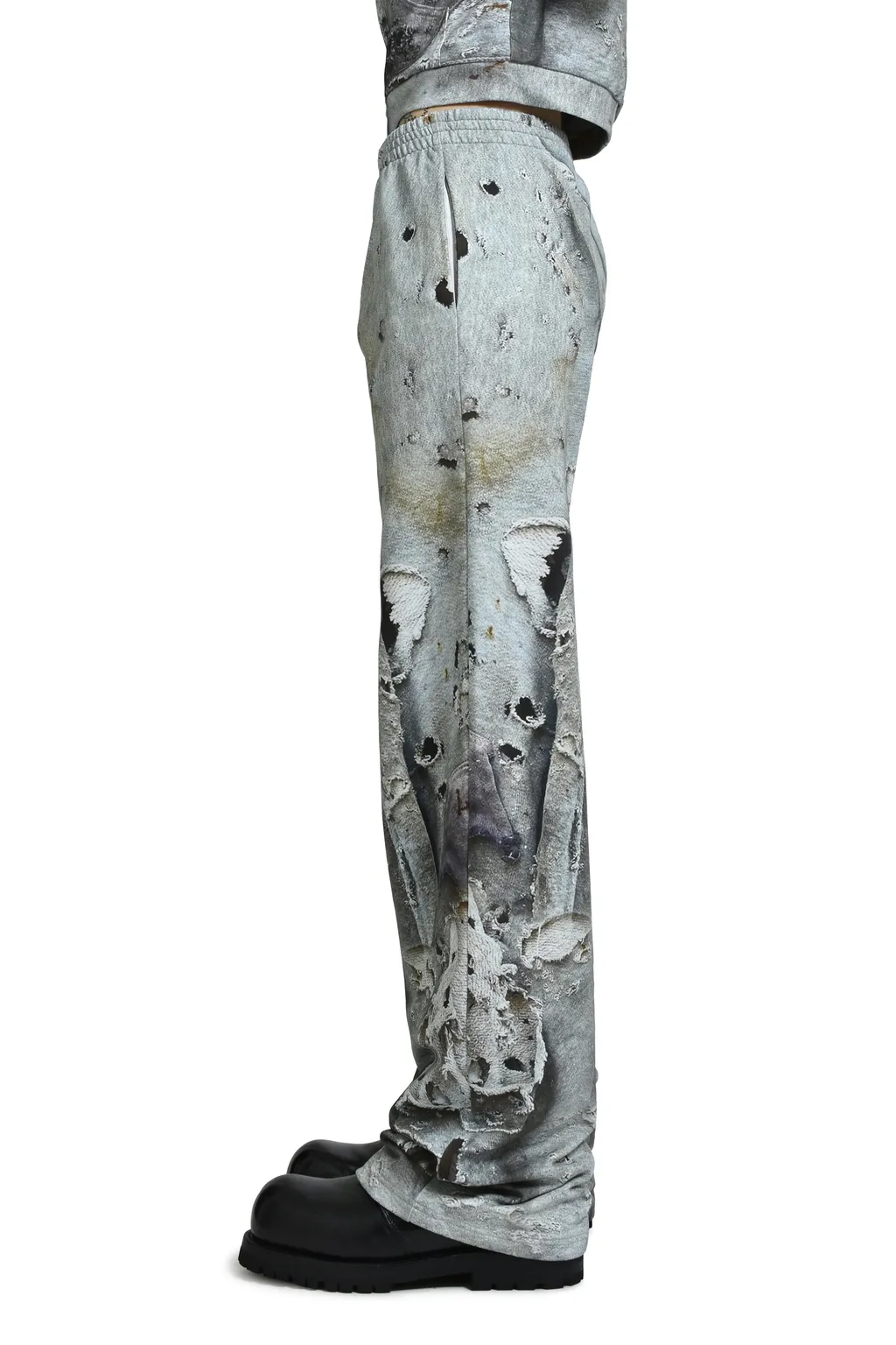 Worn Out White Jogger / Wht