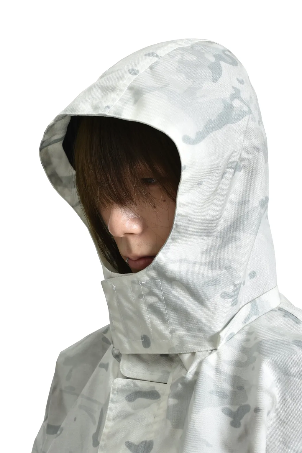 Short Parka / Dirty Snow Camo
