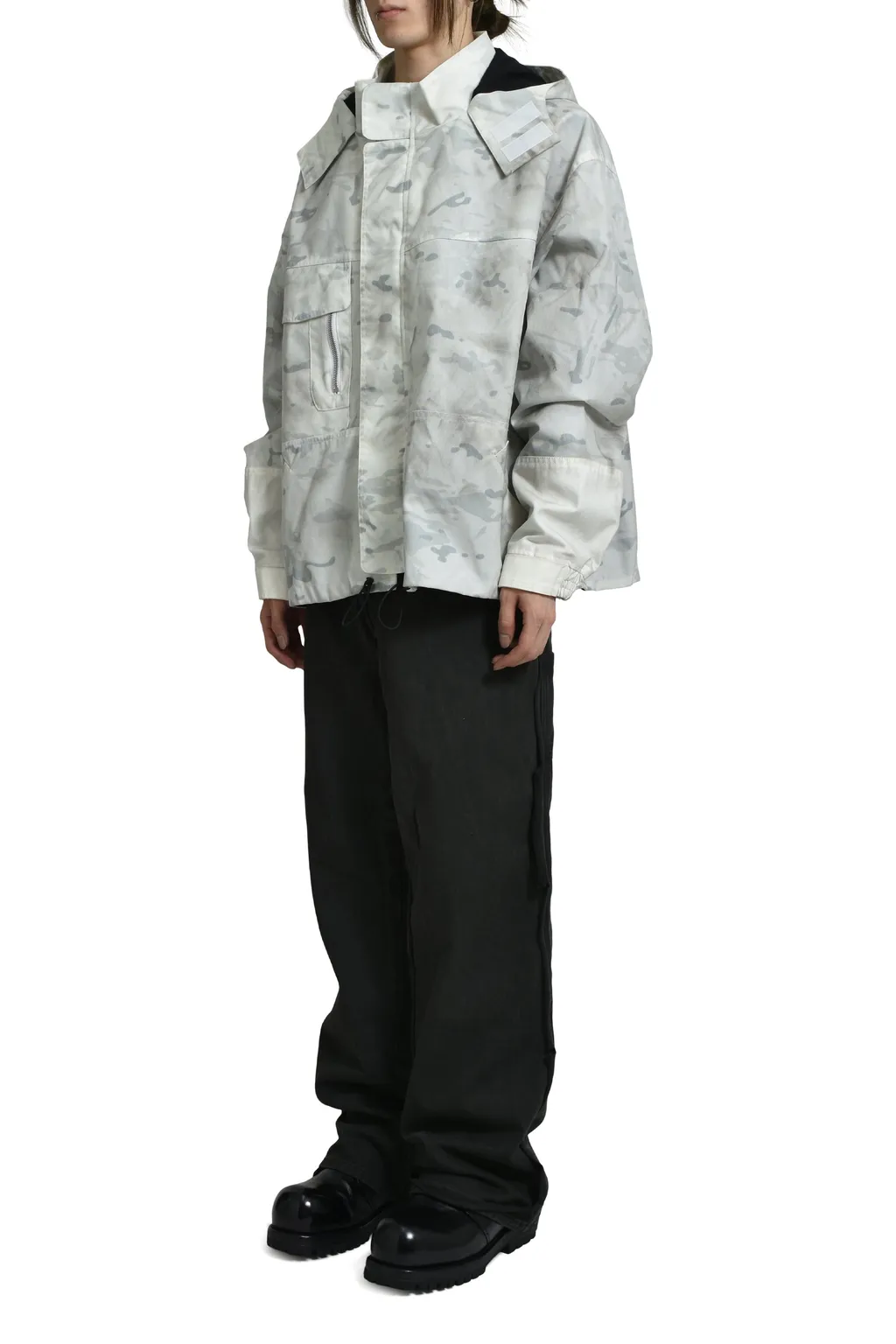 Short Parka / Dirty Snow Camo