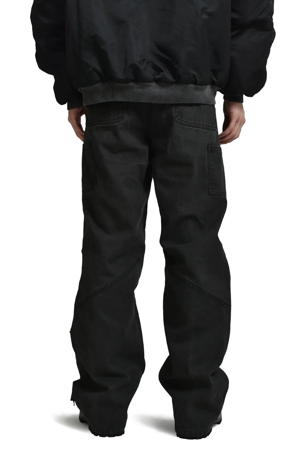 Underground Cut Out Pants / Blk Oil