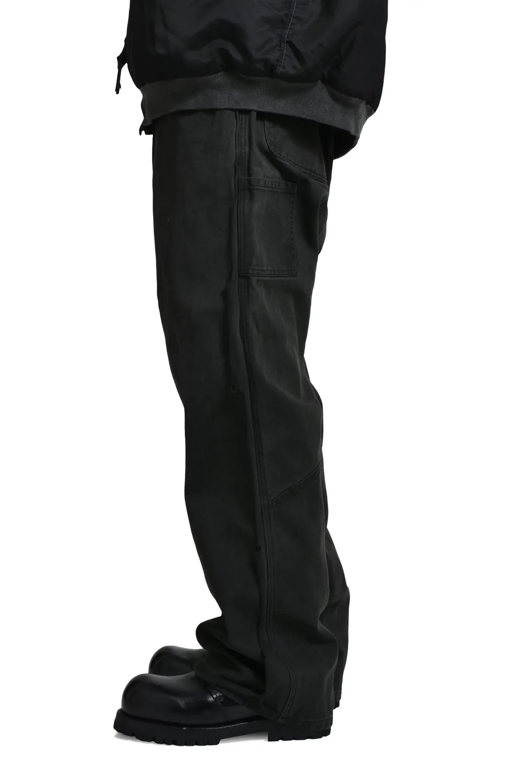 Underground Cut Out Pants / Blk Oil