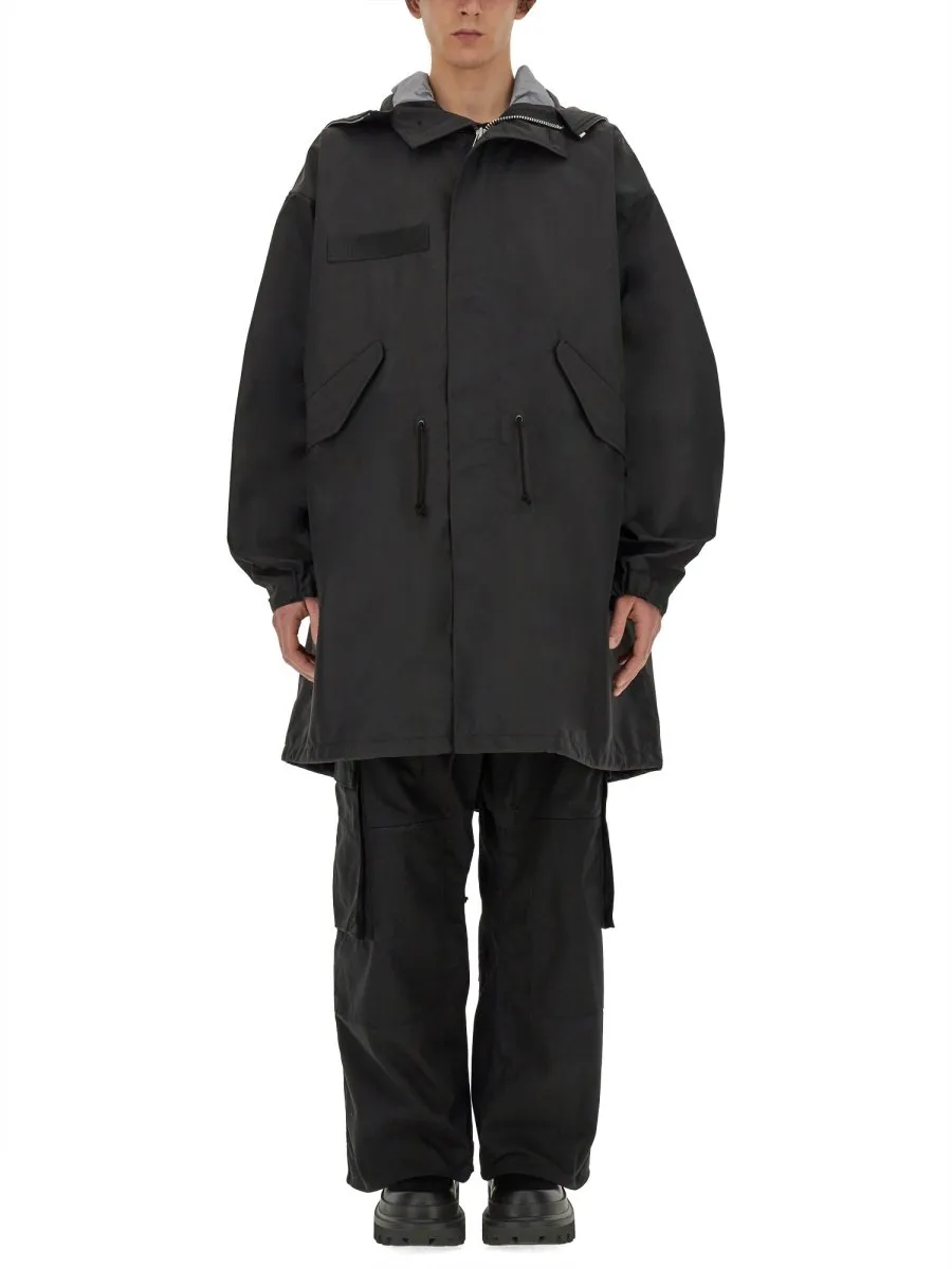 Junya Watanabe Man X C.P. Company Hooded Drawstring Parka