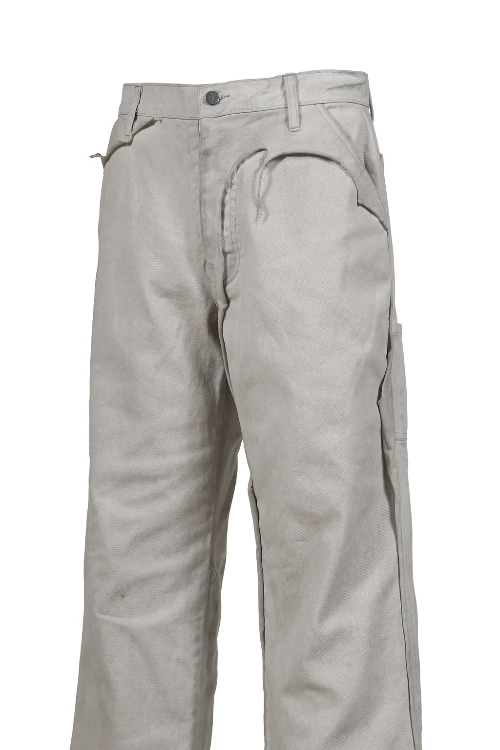 Underground Cut Out Pants / Melt Lock Dirty Wht