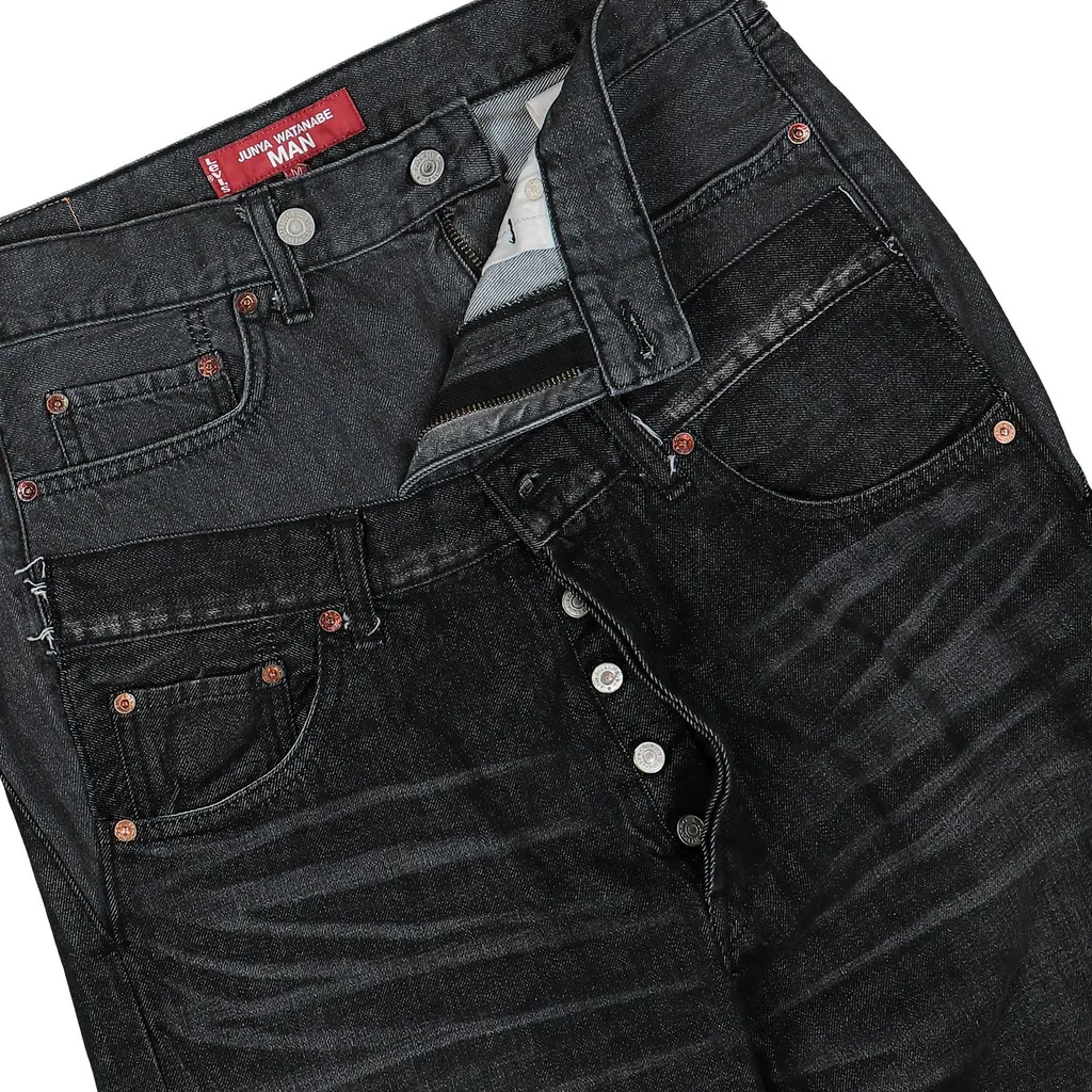 Junya Watanabe Man Patchwork Panelled Straight-Leg Jeans