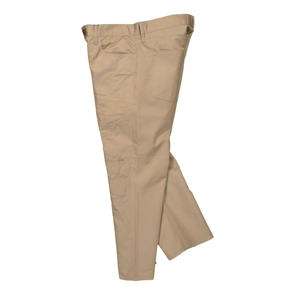 Junya Watanabe Man Embroidered Detailed Cropped Trousers