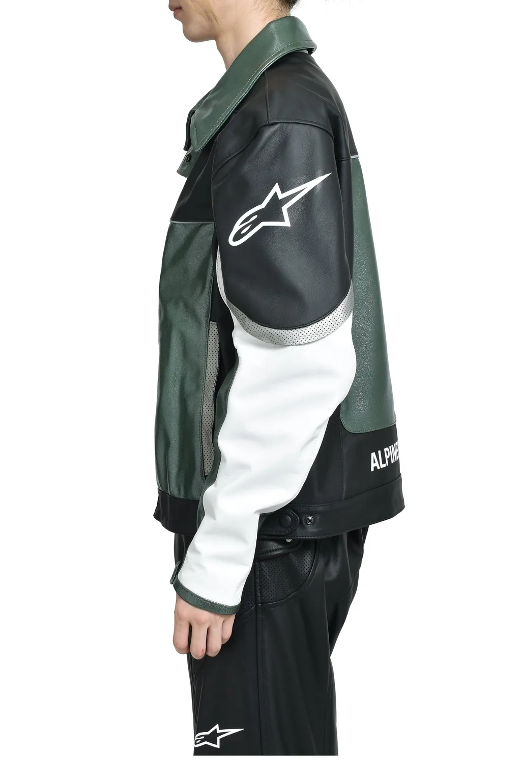Alloy Leather Jacket / Grn