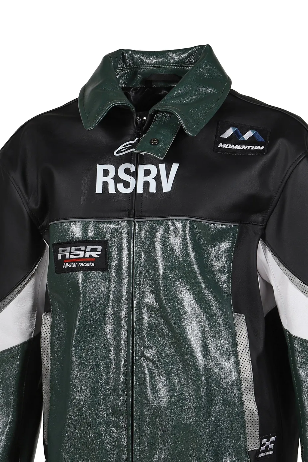 Alloy Leather Jacket / Grn