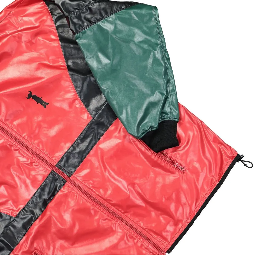 Junya Watanabe Man Colour Block Zipped Windbreaker