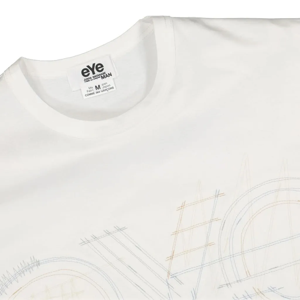Junya Watanabe Man Embroidered Crewneck T-Shirt
