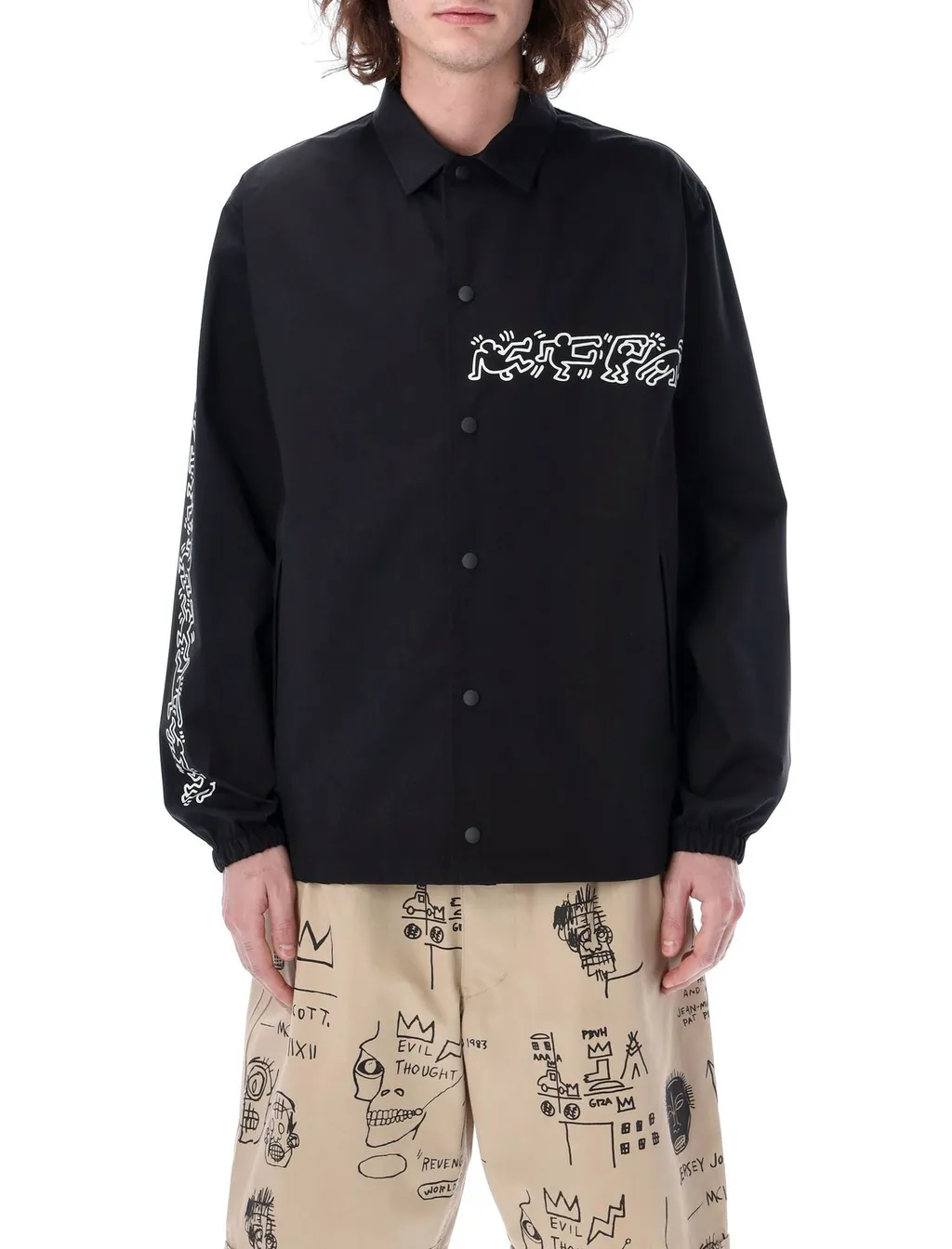 Junya Watanabe Man Collared Button-Up Jacket