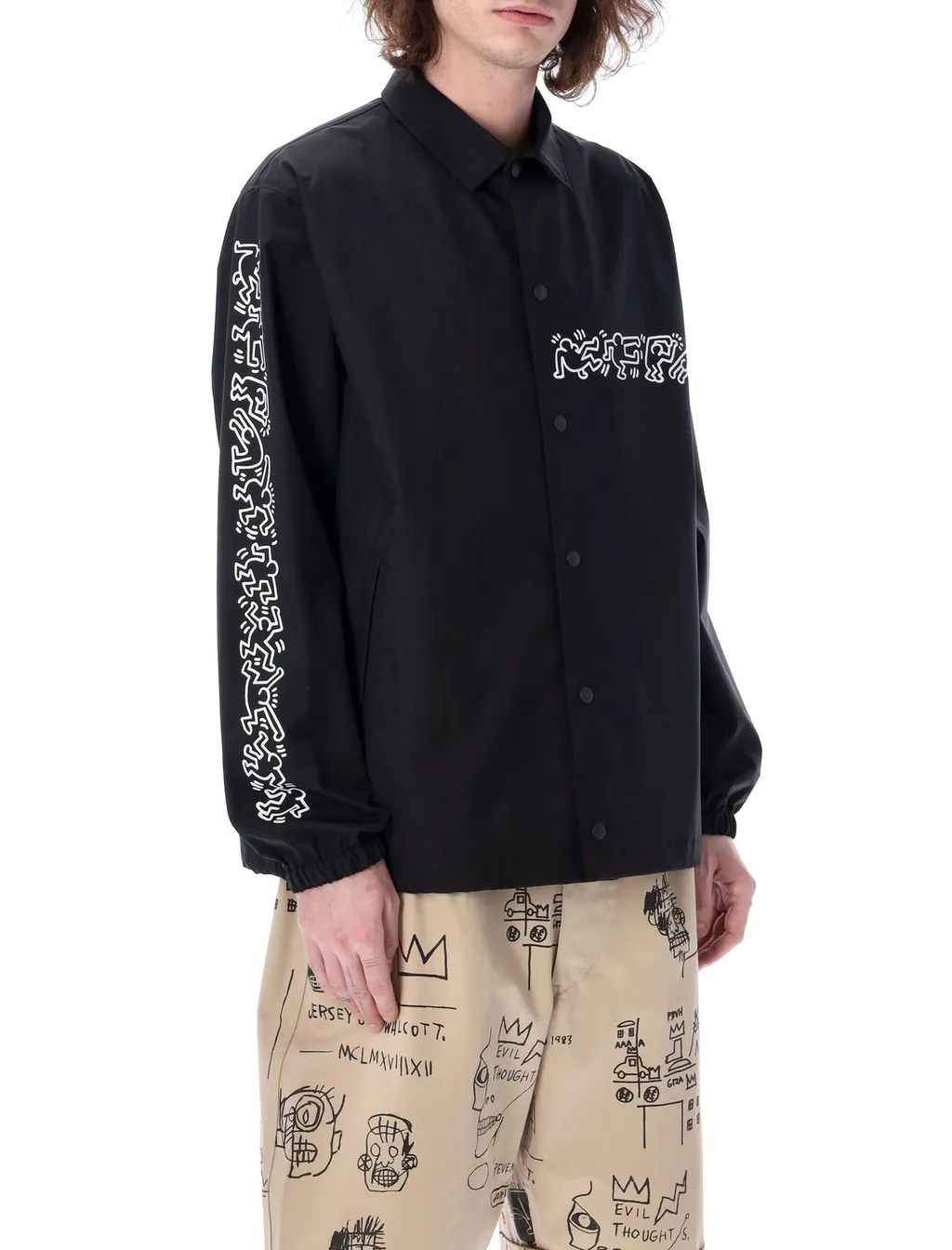Junya Watanabe Man Collared Button-Up Jacket