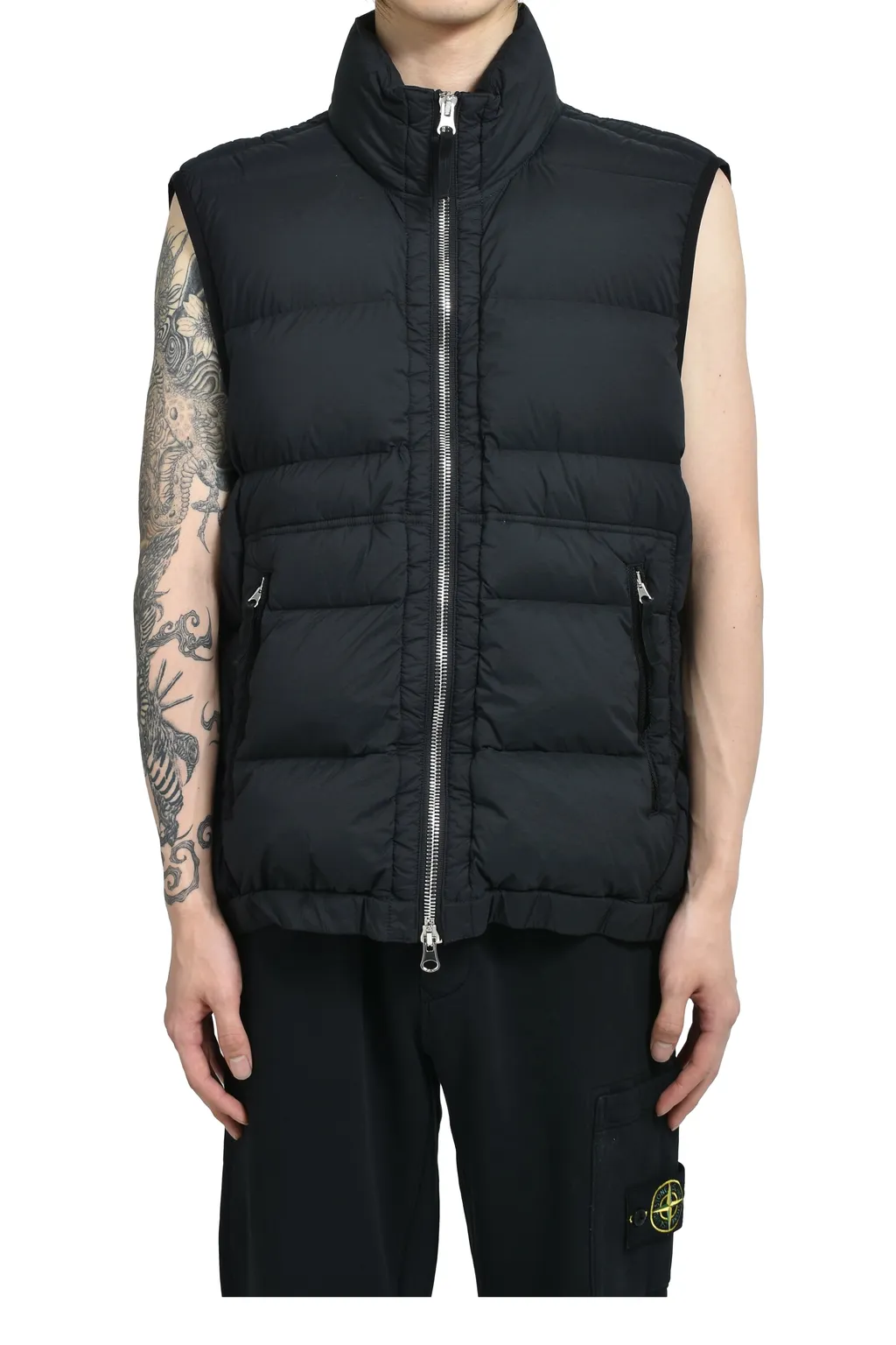 Stone Island Zip-Up Quilted Gilet