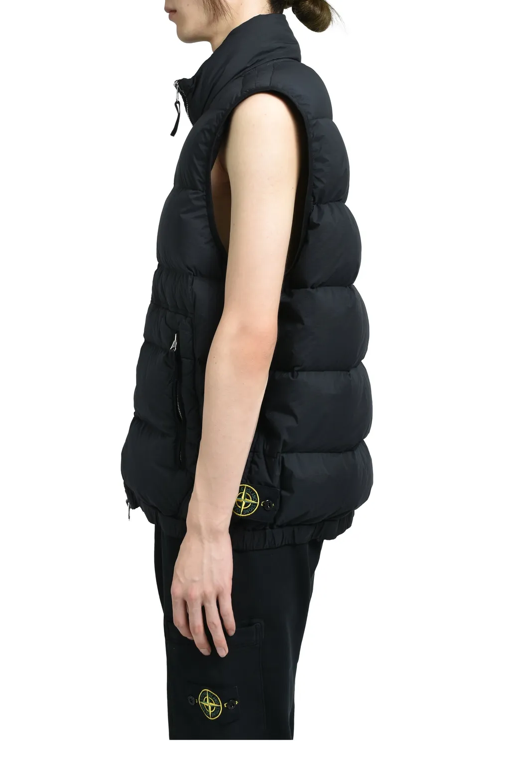 Stone Island Zip-Up Quilted Gilet
