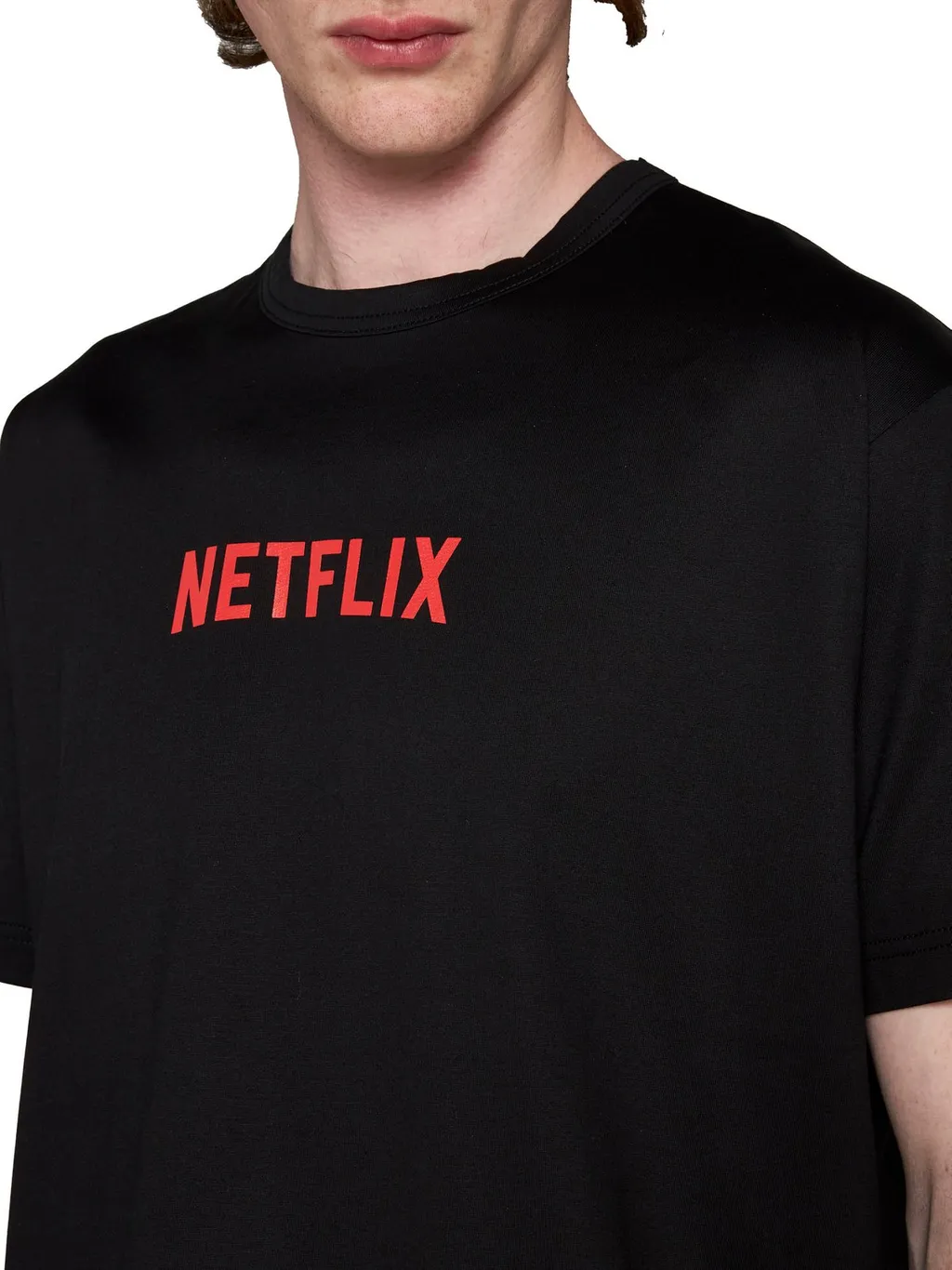 Junya Watanabe Man Netflix Crewneck T-Shirt