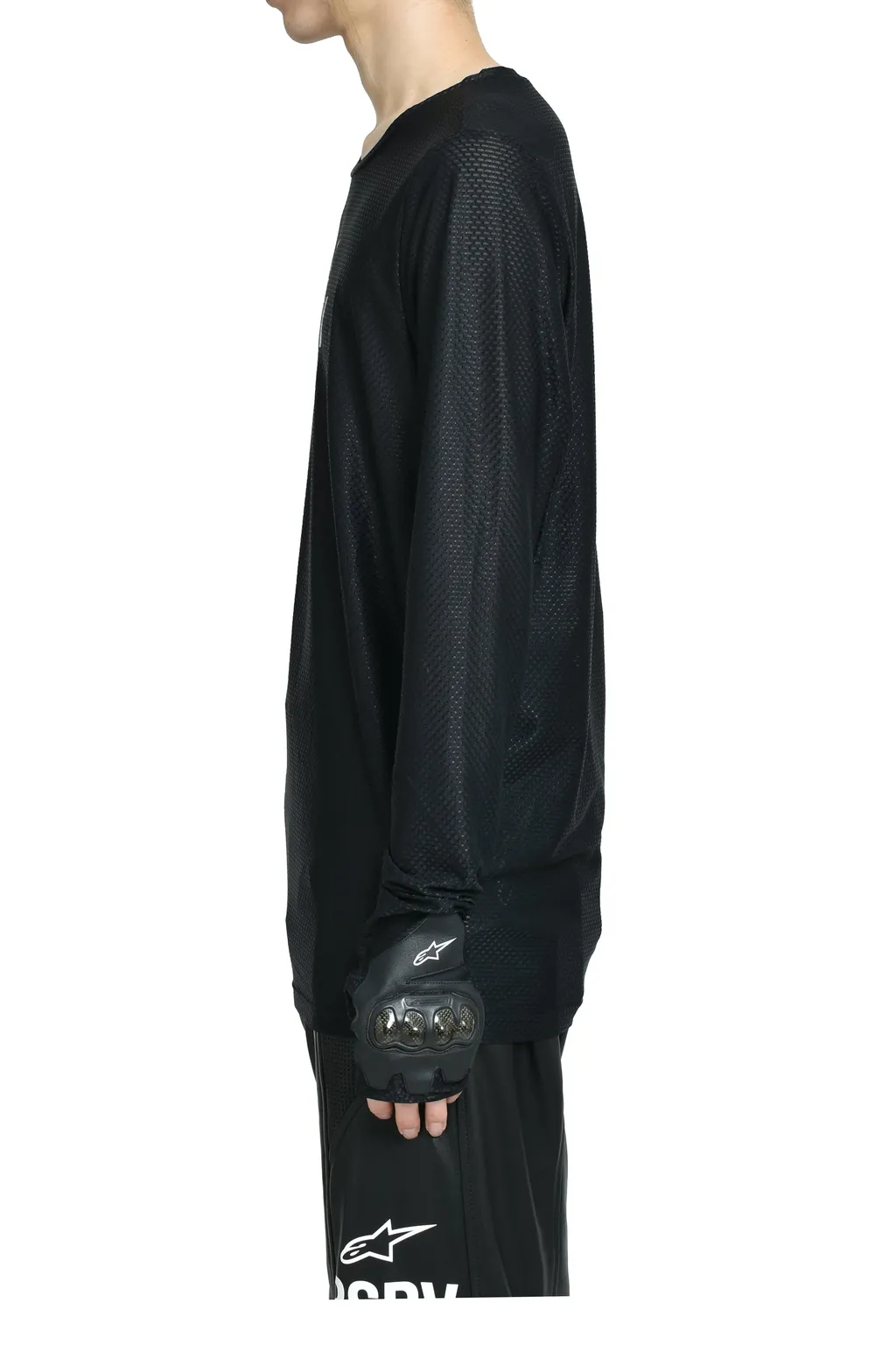Knuckle Ls Tee / Black