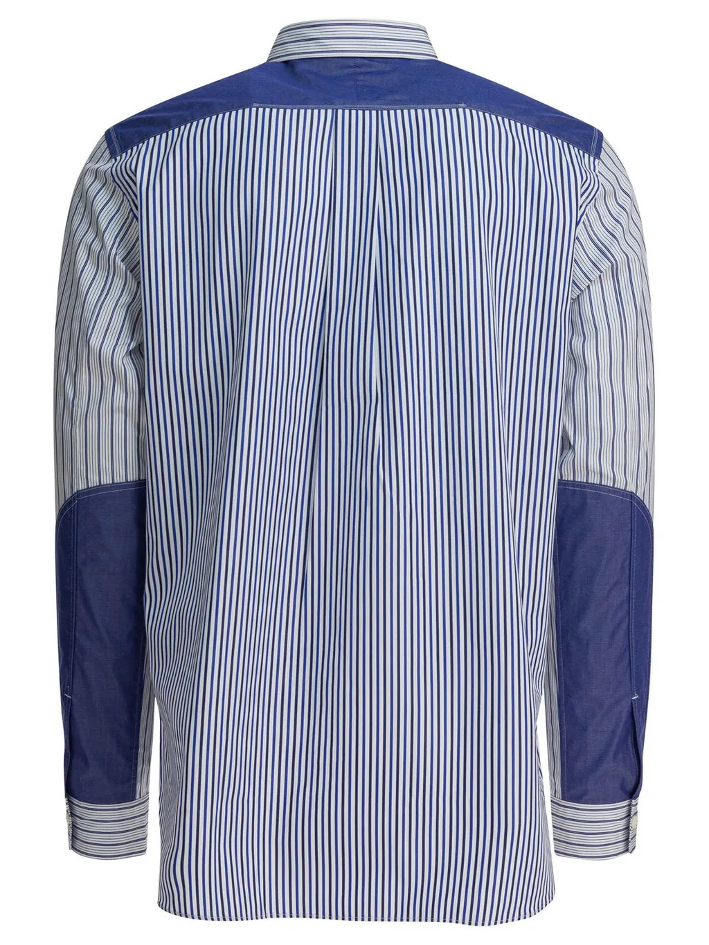 Junya Watanabe Man Contrast Panel Striped Shirts