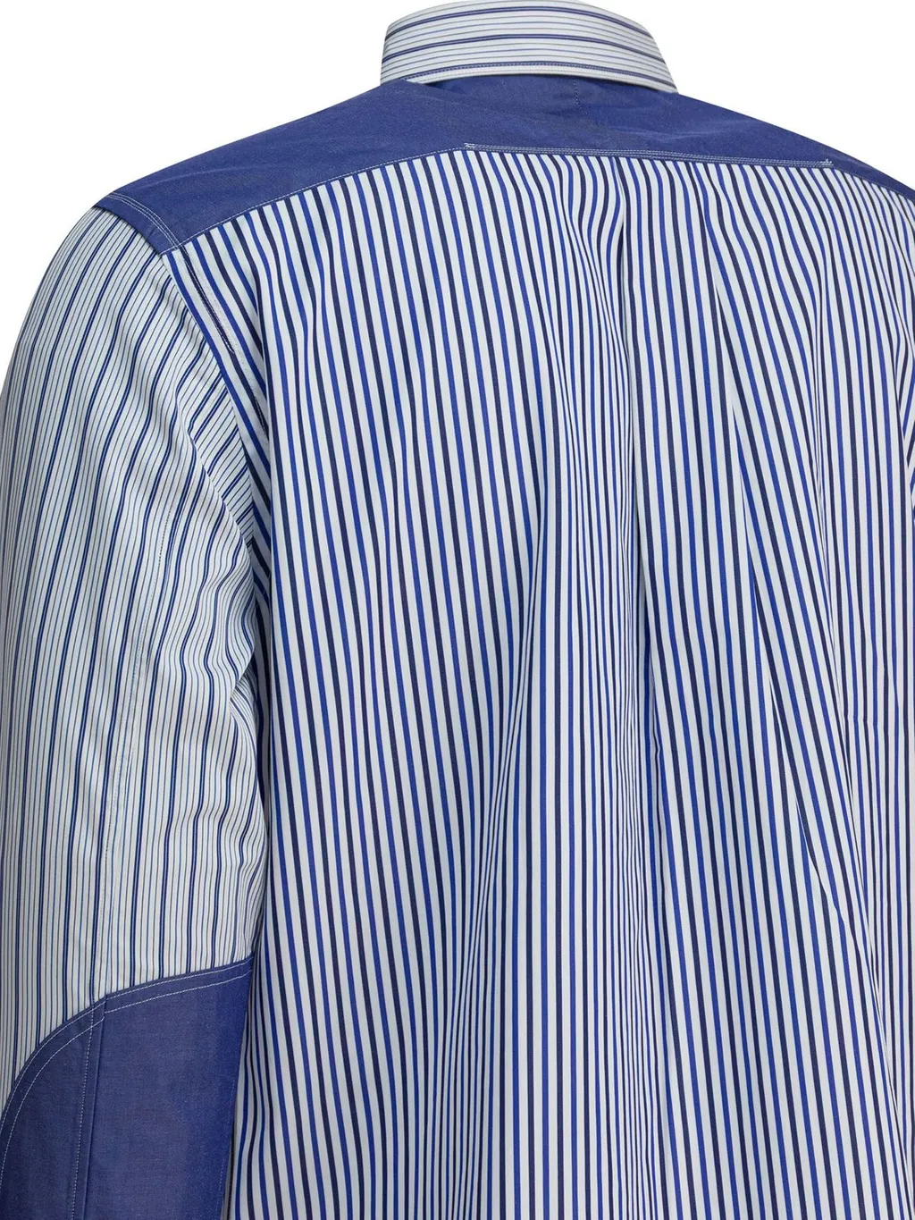 Junya Watanabe Man Contrast Panel Striped Shirts