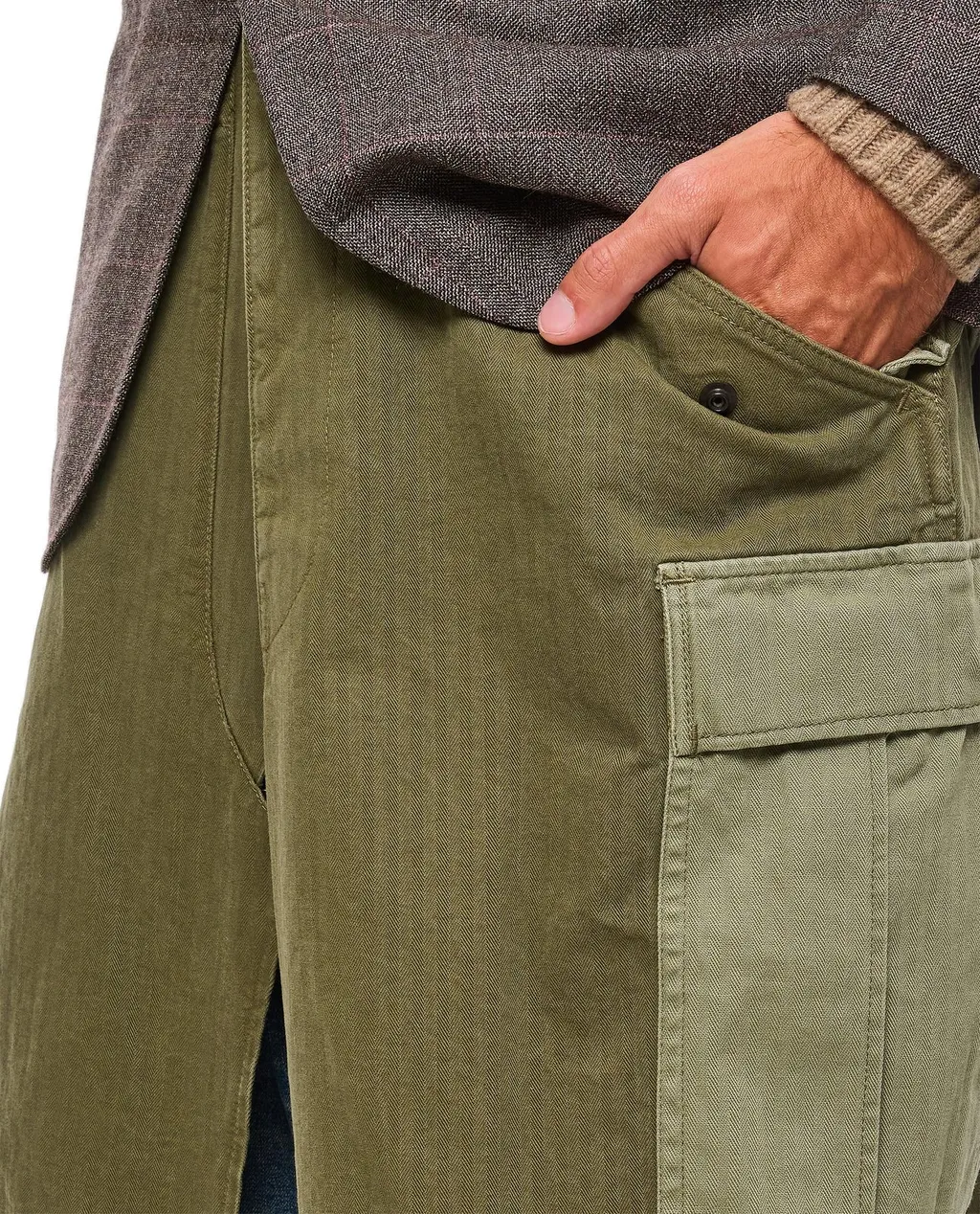 Junya Watanabe Man Panelled Single-Breasted Coat