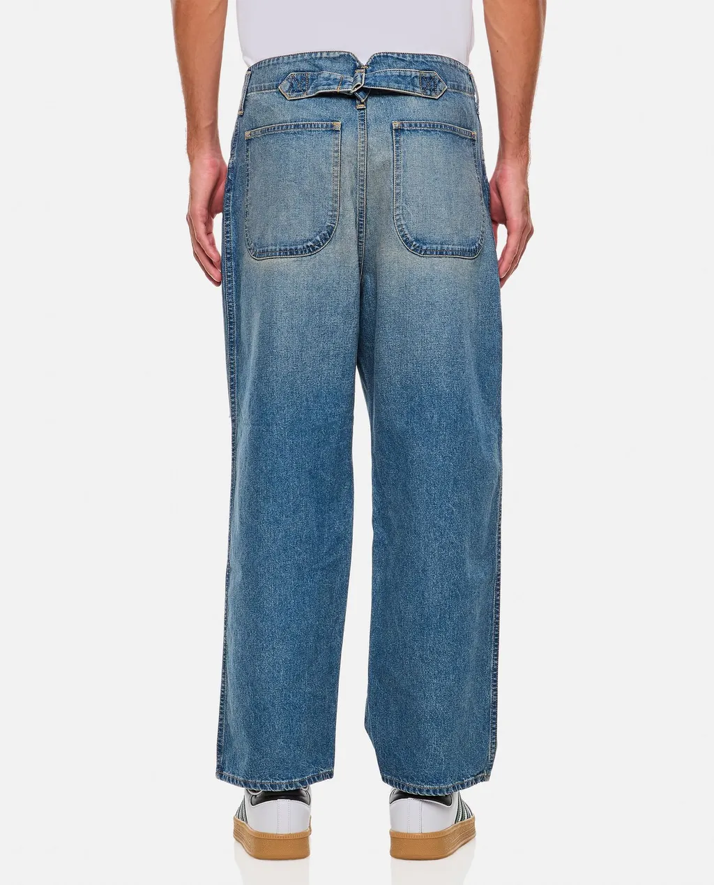 Junya Watanabe Man Distressed Denim Jeans