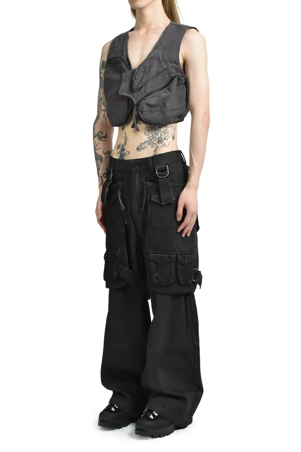 Military Combat Vest / Black