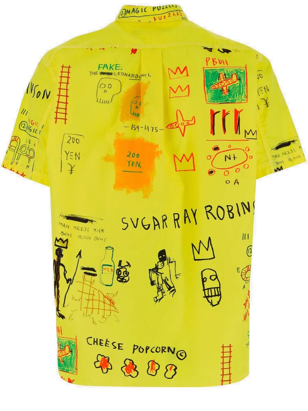 Junya Watanabe Man Illustration-Printed Buttoned Shirt