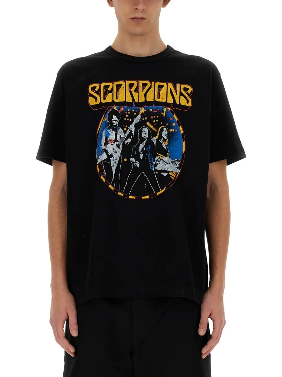 Junya Watanabe Man Graphic Printed Crewneck T-Shirt
