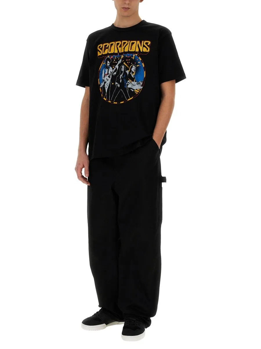 Junya Watanabe Man Graphic Printed Crewneck T-Shirt