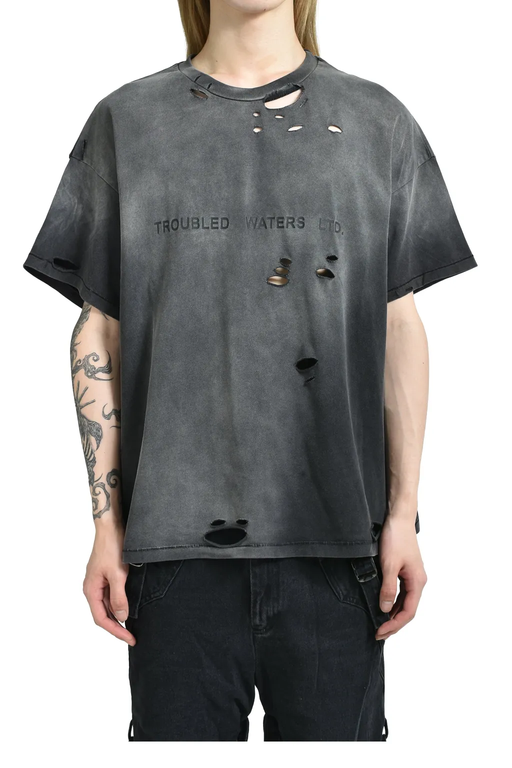 Detox Tee / Faded Black