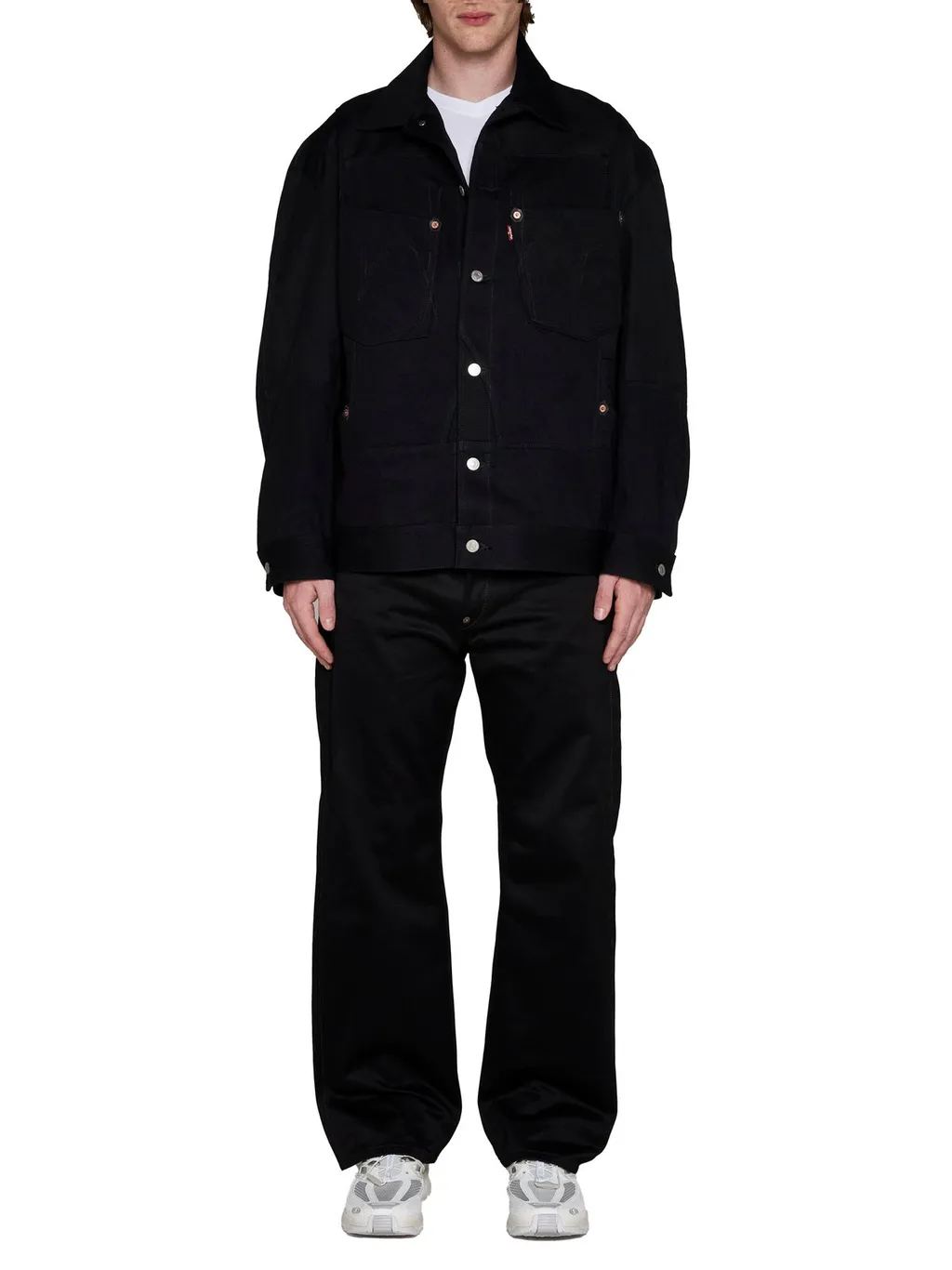 Junya Watanabe Man Buttoned Straight Hem Shirt Jacket