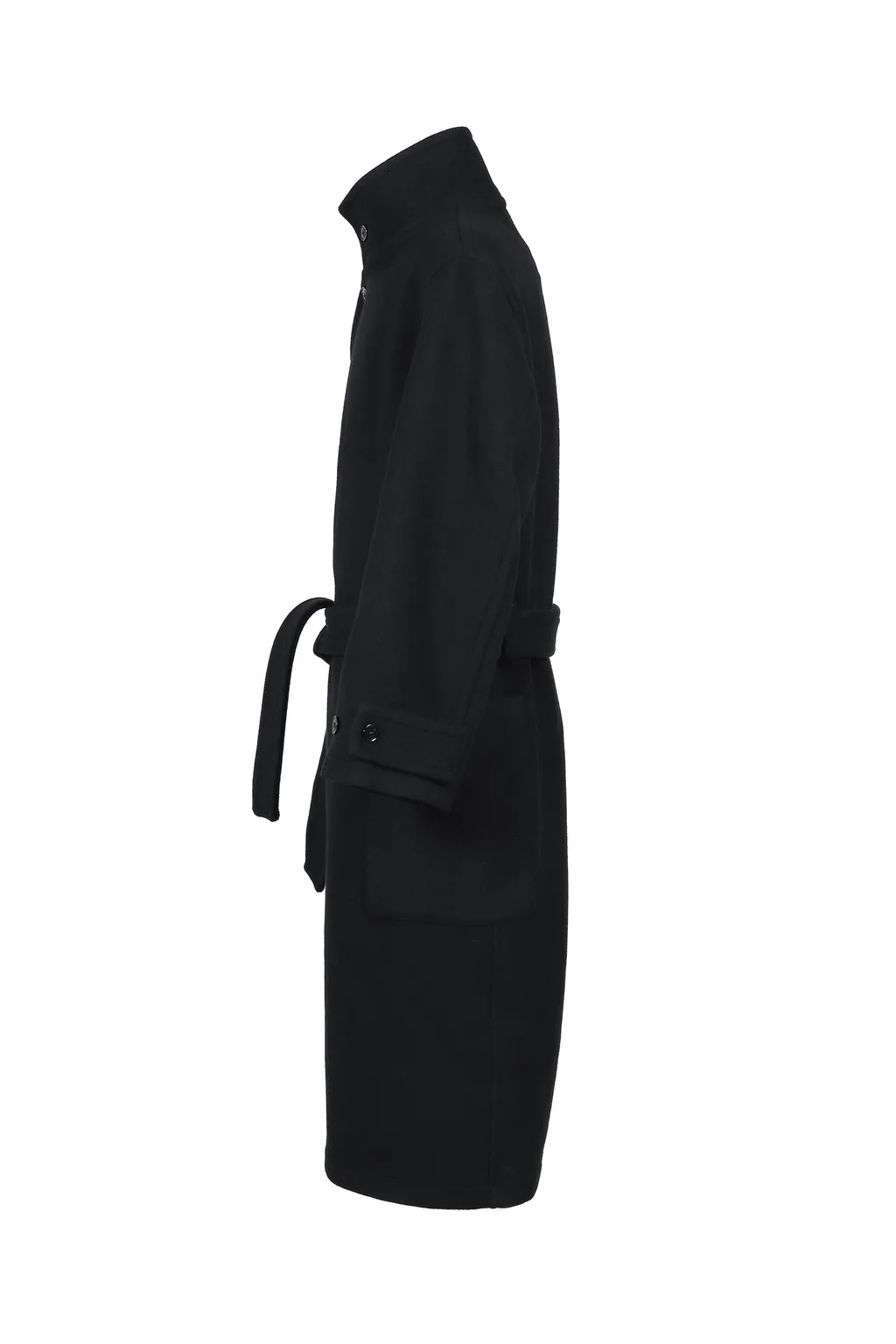 Wrap Coat / Black