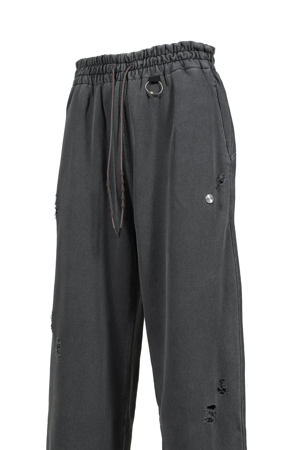 Ripped Sweatpants / Stone Gry