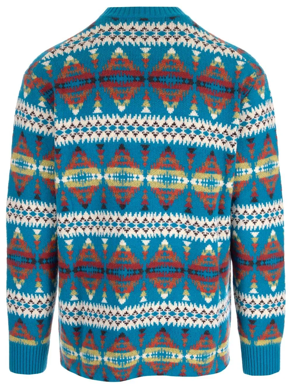 Junya Watanabe Man Jacquard Crewneck Sweater