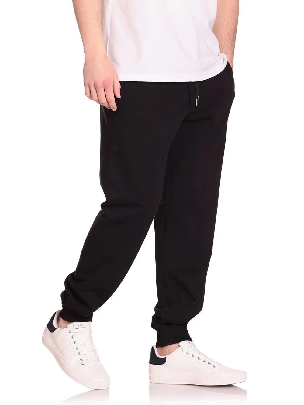 Just Cavalli Logo Printed Straight Leg Trousers