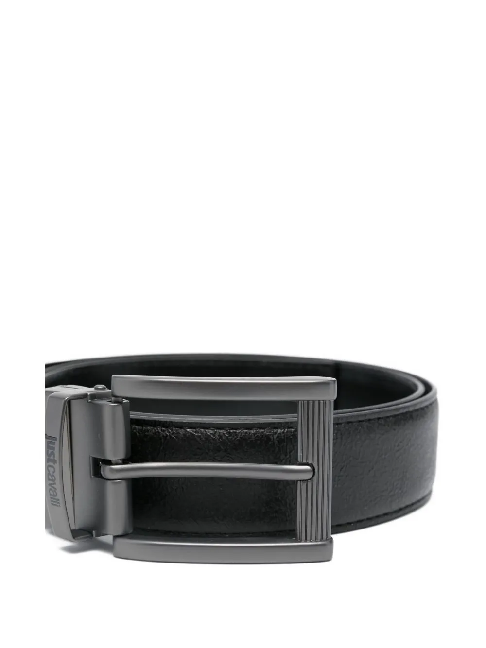 Just Cavalli Logo Detailed Buckled Belt