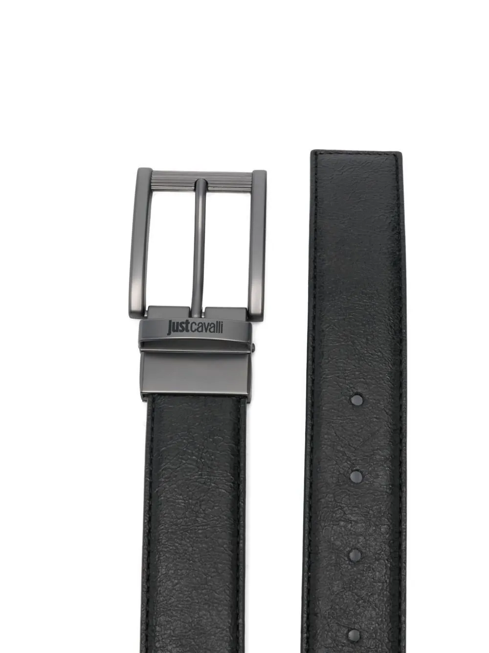 Just Cavalli Logo Detailed Buckled Belt