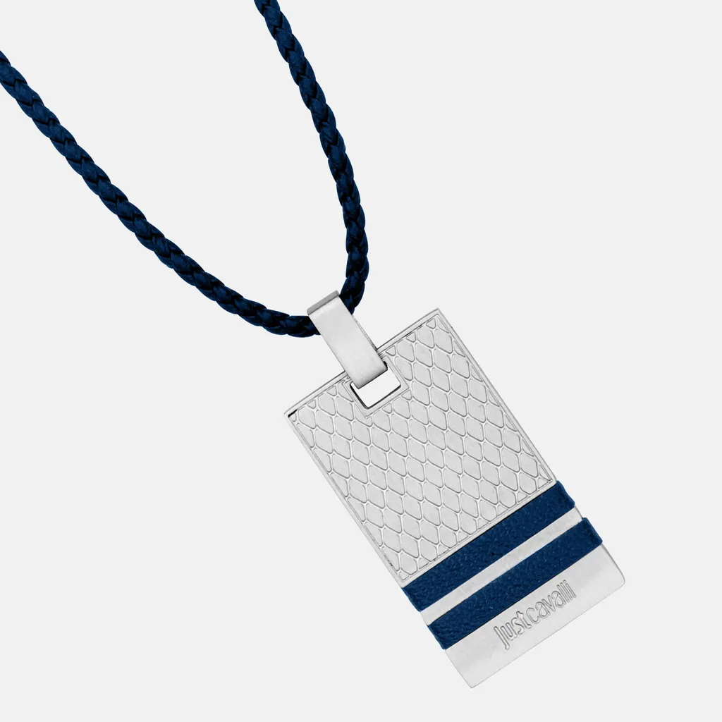 Just Cavalli Logo Engraved Necklace