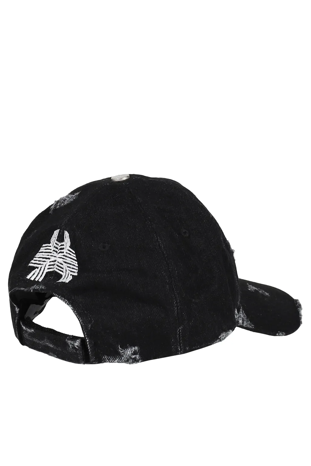 Director Damaged Denim Cap / Blk