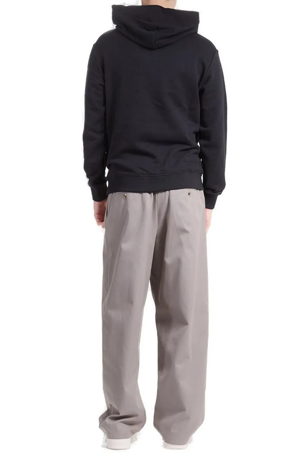 Just Cavalli Logo Embroidered Long-Sleeved Hoodie
