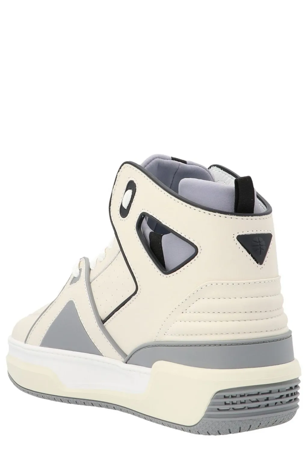 Just Don Courtside High Panelled Sneakers