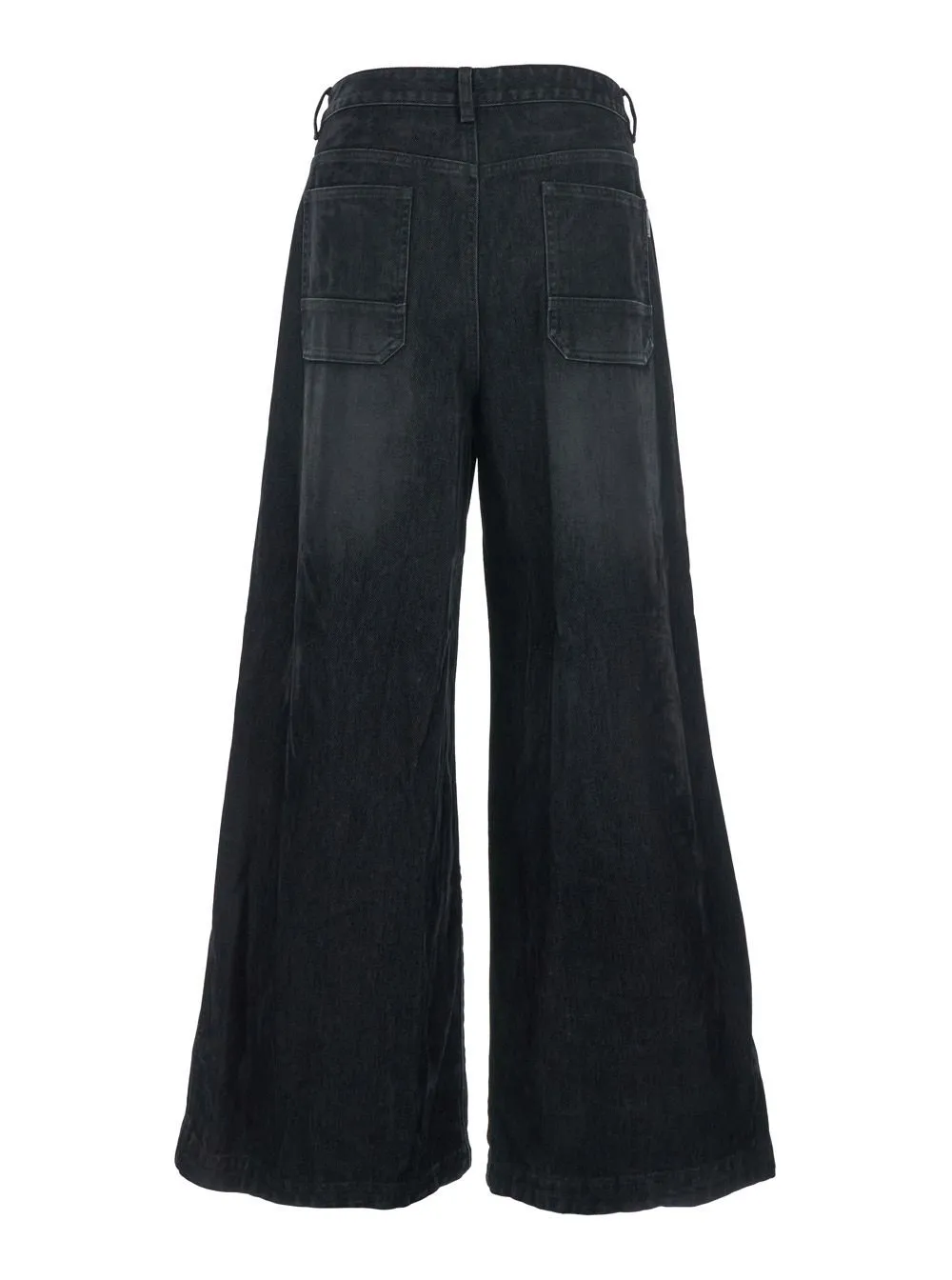 Juun J Faded Wide-Leg Jeans