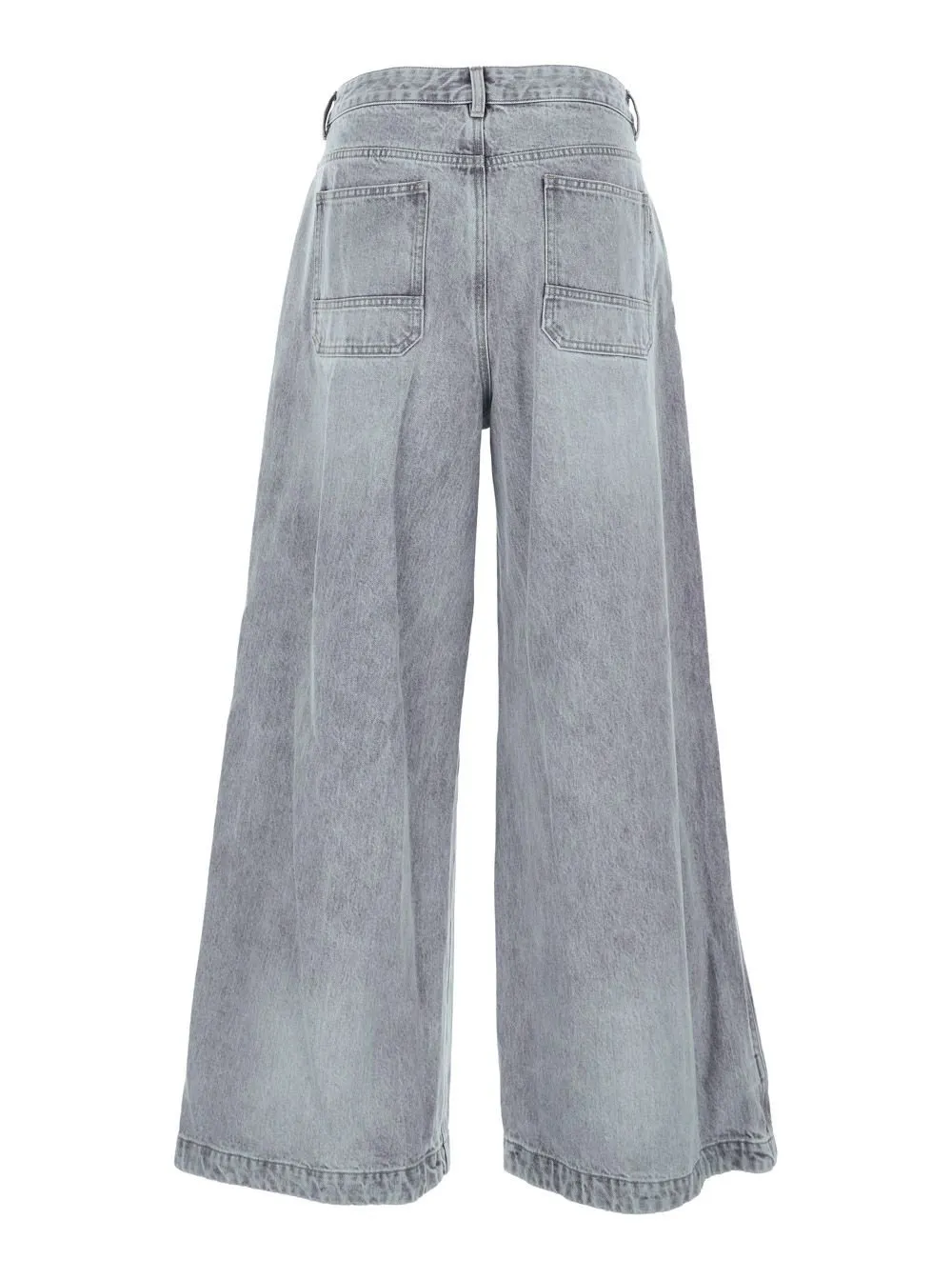 Juun J Faded Wide-Leg Jeans