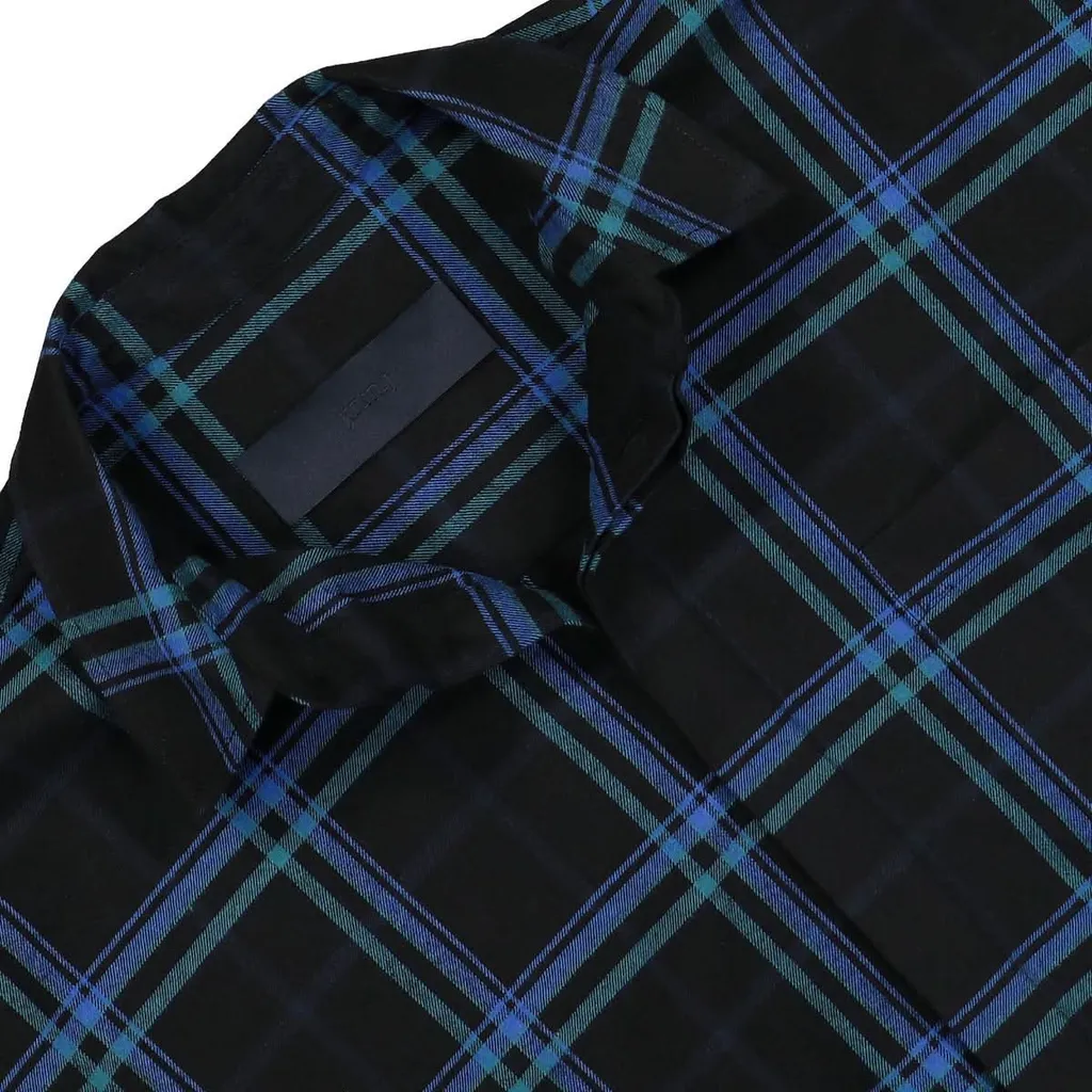 Juun J Checked Long Sleeved Shirt